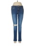 Zara Basic Stripes Blue Jeans Size 2 - photo 1