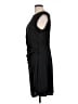 Express 100% Polyester Solid Black Cocktail Dress Size Lg Petite - photo 5