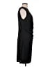 Express 100% Polyester Solid Black Cocktail Dress Size Lg Petite - photo 4