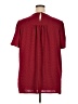 Assorted Brands 100% Polyester Burgundy Short Sleeve Blouse Size 5XL - photo 2