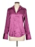 Express Purple Long Sleeve Blouse Size 13 - photo 1