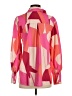 Unbranded 100% Polyester Color Block Pink Long Sleeve Blouse Size S - photo 2