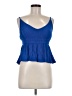 O'Neill Blue Sleeveless Blouse Size M - photo 1