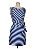 Guess Stripes Blue Casual Dress Size 6 - photo 1