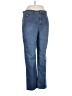 Gloria Vanderbilt Chevron-herringbone Blue Jeans Size 14 - photo 1