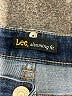 Lee Chevron-herringbone Blue Jeans Size 6 Medium - photo 7