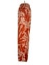 Etam 100% Polyester Tropical Orange Casual Pants Size S - photo 5