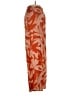 Etam 100% Polyester Tropical Orange Casual Pants Size S - photo 4