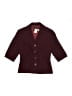 City Triangles 100% Polyester Burgundy Blazer Size 7 (estimated) - photo 1