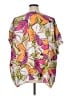 Oddi Purple Short Sleeve Blouse Size 1X - photo 2