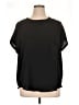 Buffalo by David Bitton 100% Polyester Black Short Sleeve Top Size XL - photo 1