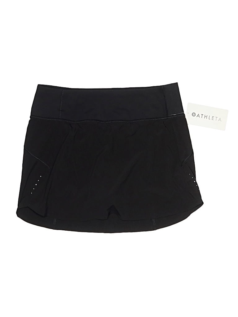 Pre-owned Athleta Active Skort In Black