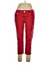Seven7 Red Casual Pants Size 16 - photo 1