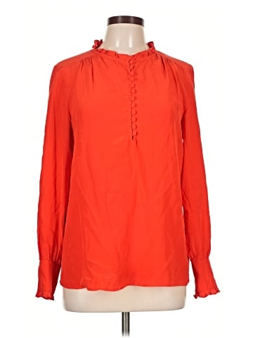 Boden Long Sleeve Silk Top (view 1)
