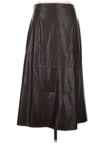 Max Studio Faux Leather Skirt (view 2)