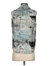 Parker 100% Polyester Teal Sleeveless Blouse Size XS - photo 2