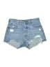Levi's Blue Denim Shorts Size 28 waist - photo 1