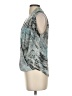 Parker 100% Polyester Teal Sleeveless Blouse Size XS - photo 5