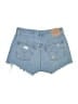 Levi's Blue Denim Shorts Size 28 waist - photo 2