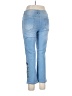 Sandpiper Floral Blue Jeans Size 14 (petite) - photo 2