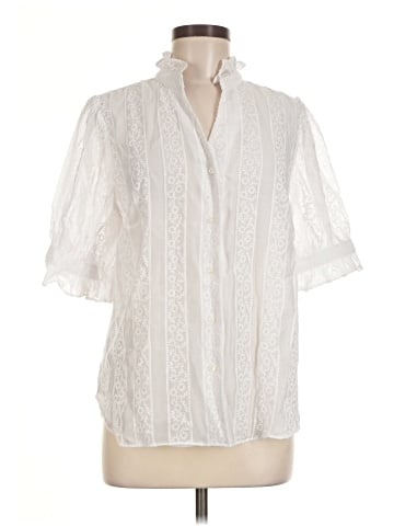 Ann Taylor Short Sleeve Blouse (view 1)