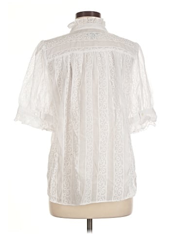 Ann Taylor Short Sleeve Blouse (view 2)