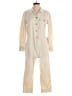 Sandy Liang 100% Cotton Ivory Overalls Size 4 - photo 1