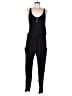 Eberjey 100% Cotton Solid Black Jumpsuit Size M - photo 1