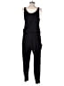 Eberjey 100% Cotton Solid Black Jumpsuit Size M - photo 2
