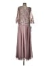 Alex Evenings 100% Polyester Gray Cocktail Dress Size 10 - photo 1