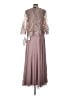 Alex Evenings 100% Polyester Gray Cocktail Dress Size 10 - photo 2