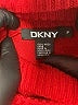 DKNY 100% Wool Red 3/4 Sleeve Turtleneck Size P (petite) - photo 7