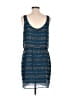 5/48 100% Polyester Blue Casual Dress Size M - photo 2