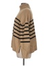 Gap 100% Cotton Stripes Tan Turtleneck Sweater Size M - photo 5