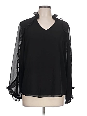 Catherine Malandrino Long Sleeve Blouse (view 1)