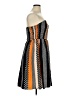 Shein Curve Stripes Orange Cocktail Dress Size 0X - photo 4