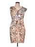 Alexia Admor Print Tan Cocktail Dress Size L (estimated) - photo 1
