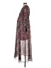 Jessica Simpson 100% Polyester Paisley Gray Casual Dress Size Sm Maternity - photo 5
