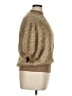 Maeve Metallic Gold Turtleneck Sweater Size 1X - photo 4