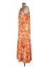 Monsoon Orange Casual Dress Size L - photo 5