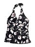 Unbranded Floral Black Swimsuit Top Size L - photo 1