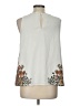 dalia Ivory Sleeveless Blouse Size L - photo 2