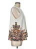 dalia Ivory Sleeveless Blouse Size L - photo 4