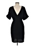 ASOS 100% Polyester Solid Black Casual Dress Size 6 - photo 2