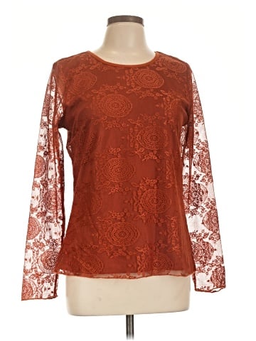 Band of Gypsies Long Sleeve Blouse (view 1)