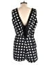 RD Style 100% Polyester Polka Dots Black Romper Size L - photo 2