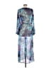 Kendall & Kylie 100% Polyester Blue Kimono Size M - photo 2