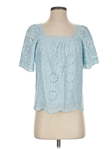 Ultra Pink Short Sleeve Blouse (view 1)