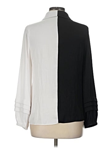 Naked Zebra Long Sleeve Blouse (view 2)