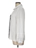 Naked Zebra 100% Polyester Color Block Gray Long Sleeve Blouse Size L - photo 5